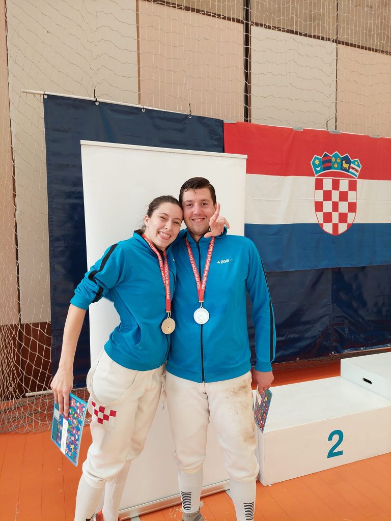 PH 2022 mac i sablja Jana Kuna i Maurizio Bogovic